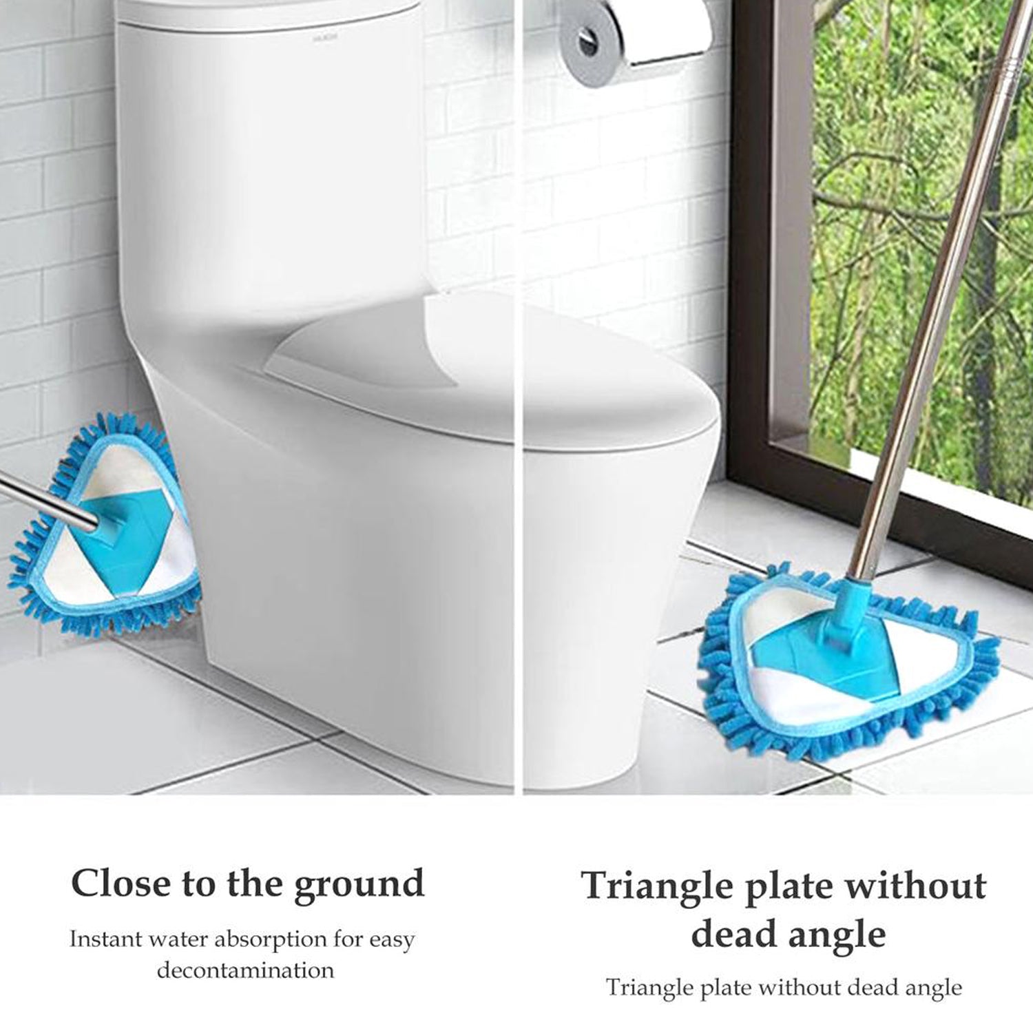 6001 Stainless Steel Road Adjustable Triangle Mop Used for Cleaning Dusty and Wet Floor Surfaces and Tiles. 6001 Stainless Steel Road Adjustable Triangle Mop Used for Cleaning Dusty and Wet Floor Surfaces and Tiles.